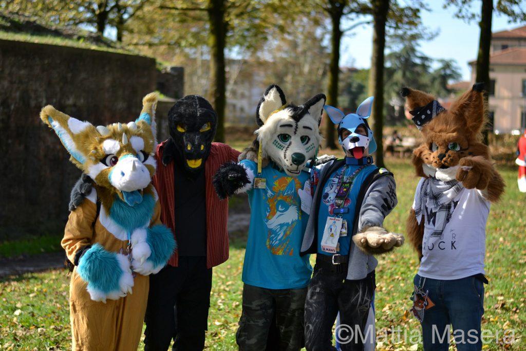 Fursuiters Lucca 2019