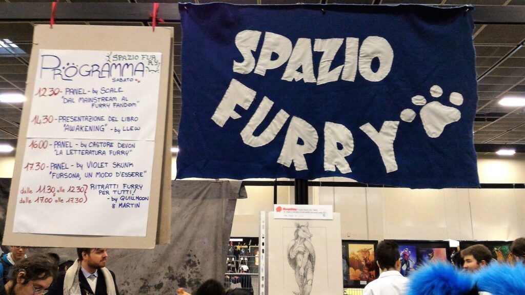 Bandiera e programma - Spazio Furry 2018